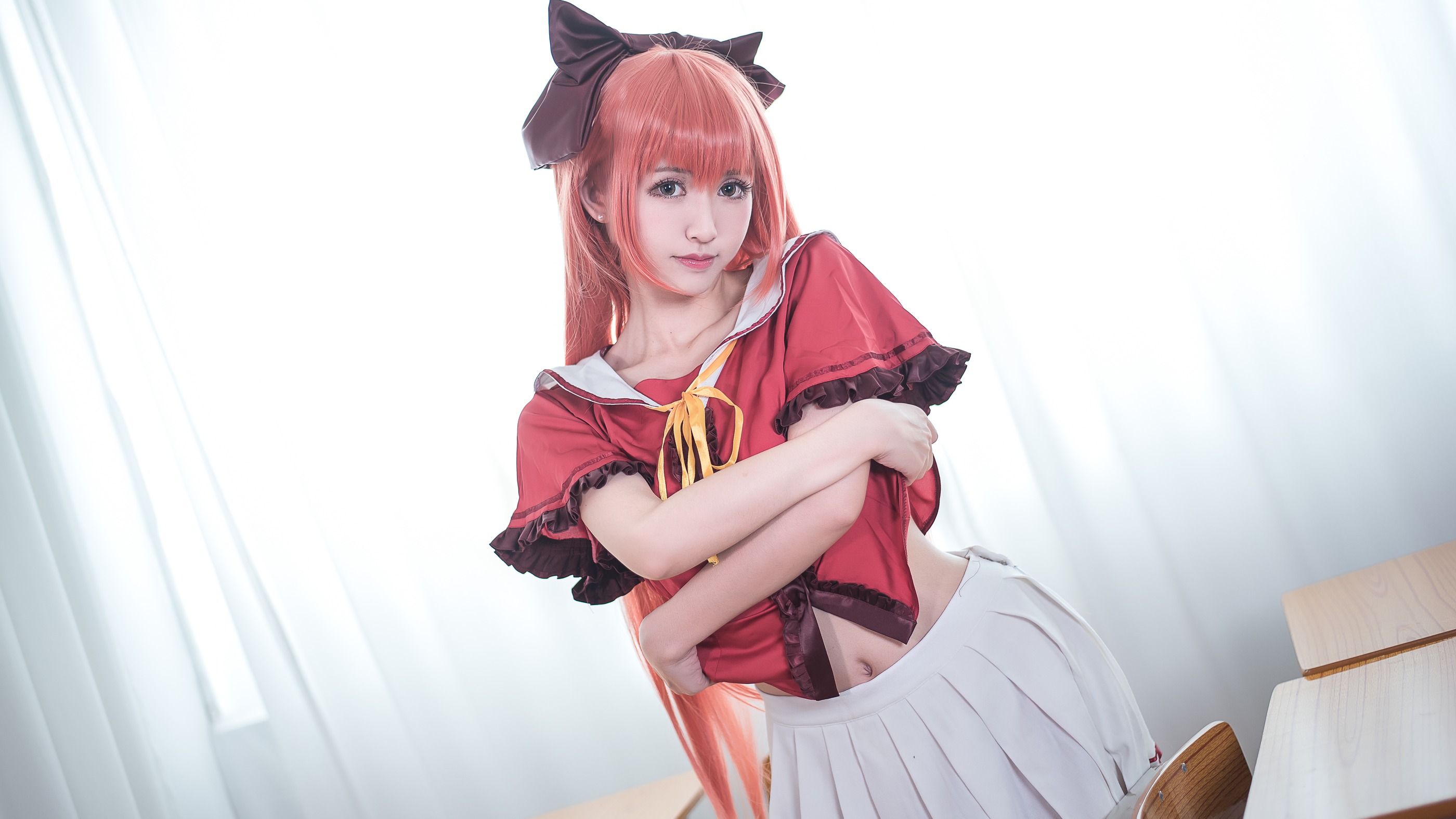 图片[1]-鳗鱼霏儿 – NO.008 红发魔女 [20P]-XikXak